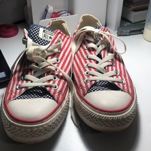 American flag converse